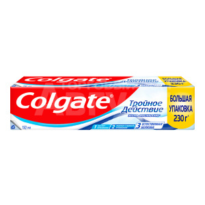 Зубная паста Colgate Triple Action экстра отбеливание, 150 мл