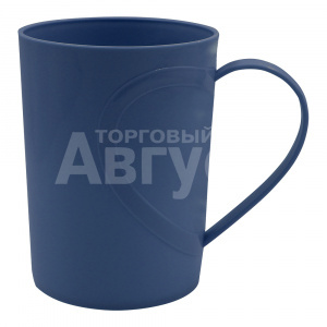 Кружка пластиковая STP-01, синий