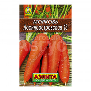 Семена АЭЛИТА Морковь Лосиноостровская, цп, 2 г