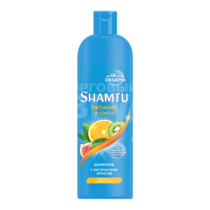 Шампунь Shamtu Питание и сила, с экстрактами фруктов, 500 мл