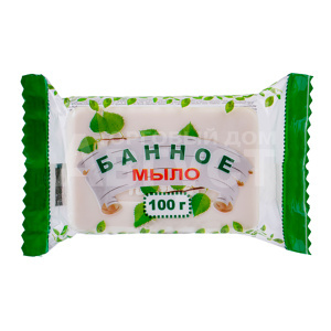 Мыло туалетное Традиционное Банное, 100 г