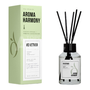 Диффузор ароматический Aroma Harmony №3 VETIVER, 60 мл