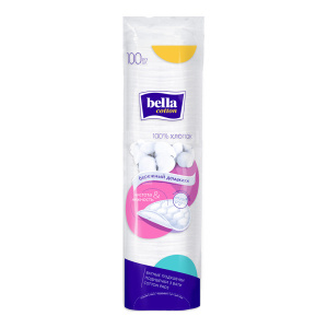 Ватные диски Bella круглые, 100 шт