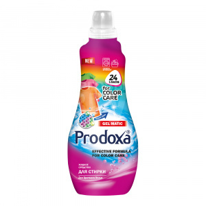 Гель для стирки PRODOXA для цветного белья, 1,3 л