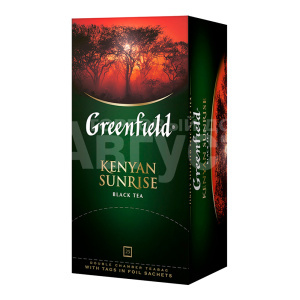 Чай черный Greenfield Kenyan Sunrise, 25 пакетиков