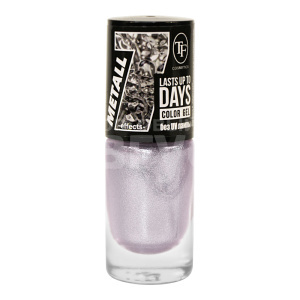 Лак для ногтей Triumf Color Gel Metall Благородная платина, тон 337, 8 мл