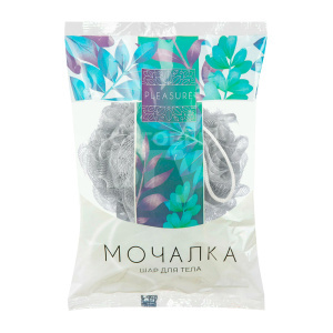 Мочалка для тела нейлон Бантик 30г