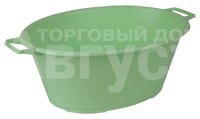 Таз пластиковый М2545 Овальный, 16 л