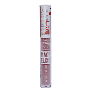 Губная помада Triumf Cosmetics Magic Elixir суперстойкая, жидкая, матовая, Молочный коктейль, тон 104, 10 мл