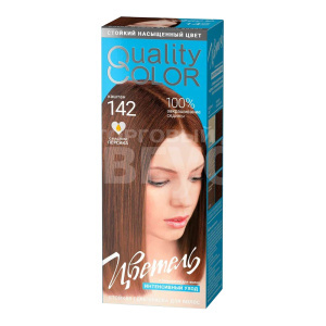 Гель-краска для волос Estel Цветель Vital Quality Color тон 142, каштан