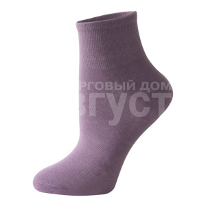 Носки женские Oemen VN356-6 хлопковые, спортивные, размер 25, сиреневый