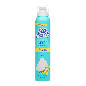 Мусс для бритья Carelax Silk Touch 813357T женский, Vanilla, 200 мл