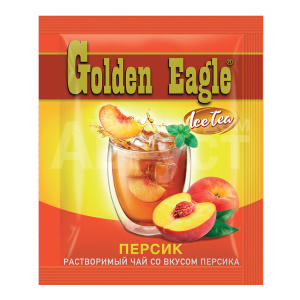 Чай фруктовый Golden Eagle растворимый, со вкусом персика, 20 г