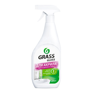 Чистящее средство Grass Gloss для акрила, для ванн и душевых кабин, курок, 600 мл