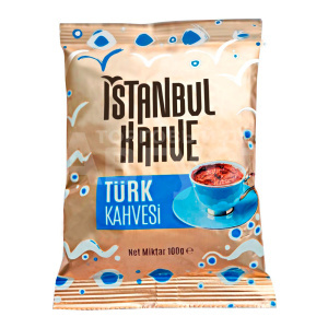 Кофе Istanbul Kahve, натуральный, жаренный, молотый, мягкая упаковка, 100 г
