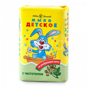 Мыло туалетное Невская косметика детское Чистотел, 90 г