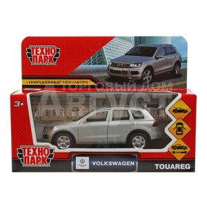 Машина TOUAREG-12-SR Технопарк Volkswagen Touareg, инерционная, 12 см, металл, в ассортименте