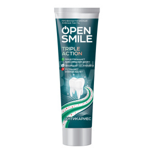 Зубная паста Open Smile Антикариес, 50 г