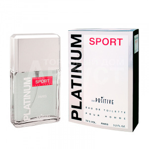 Туалетная вода Platinum Sport цитрусовый аромат, мужская, 95 мл