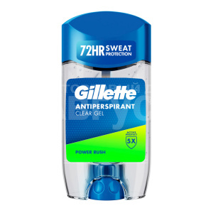 Дезодорант-антиперспирант мужской Gillette Power Rush, гель, 70 мл