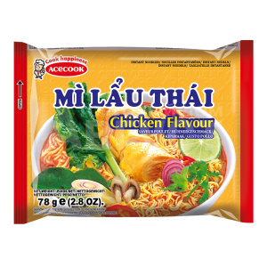 Вермишель быстрого приготовления MI LAU THAI со вкусом курицы, 78 г