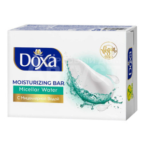 Мыло туалетное DOXA С мицеллярной водой, в коробке, 80 г