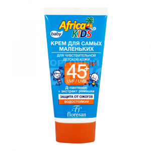 Крем для загара Флоресан Africa kids для самых маленьких, для чувствительной кожи SPF-45+, 50 мл
