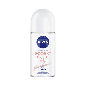 Дезодорант-антиперспирант женский Nivea Эффект пудры, ролик, 50 мл