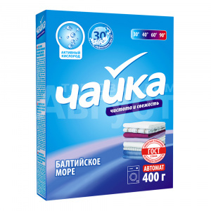 Стиральный порошок Чайка Балтийское море, автомат, 400 г
