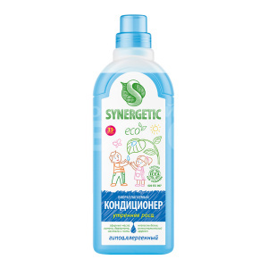 Кондиционер для белья SYNERGETIC биоразлагаемый Утренняя роса, 1 л