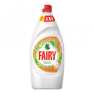 Средство для мытья посуды Fairy апельсин и лимон, 900 мл