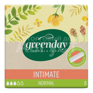 Тампоны гигиенические Green Day Intimate Normal, 8 шт