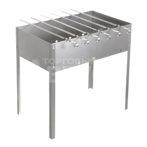 Мангал Boyscout 61235 + 6 шампуров 35*25*35 см
