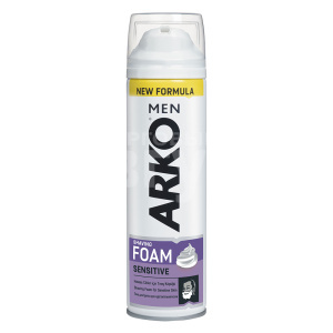 Пена для бритья Arko Men Sensitive для чувствительной кожи, 200 мл