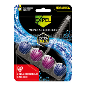 Освежитель для туалета Expel Морская свежесть, шарики, 50 г