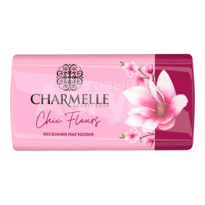 Мыло туалетное Charmelle Chic Fleurs Весенняя магнолия, 140 г