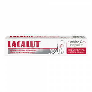 Зубная паста Lacalut white & repair, 75 мл