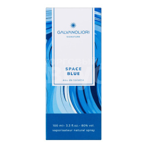 Туалетная вода Galvanoliori Signature Space Blue, стильный аромат, мужская, 100 мл
