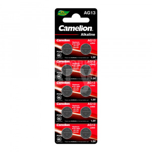 Батарейка Camelion АG13 LR1154, 303/357, алкалиновая, 1 шт