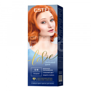 Крем-краска для волос Estel Love N 8/4, янтарный