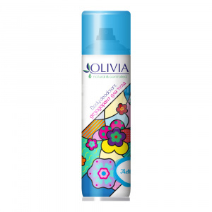 Дезодорант женский Olivia Active защита от запаха пота, спрей, 150 мл