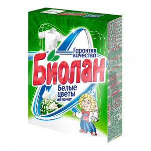 Стиральный порошок Биолан Белые цветы, автомат, 350 г