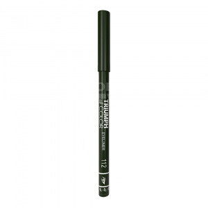 Карандаш для глаз Triumf Of color eyeliner, дымчато-зеленый, тон 112