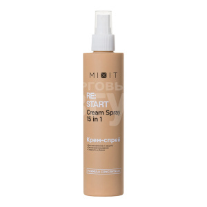 Крем-спрей для волос Mixit RE:START Perfect Hair Cream Spray 15 in 1 несмываемый 15 в 1, многофункциональный, 250 мл