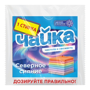 Стиральный порошок Чайка Северное сияние для цветного, автомат, саше, 70 г