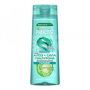 Шампунь Fructis Алоэ+Сила Гиалурона увлажняющий, женский, 400 мл