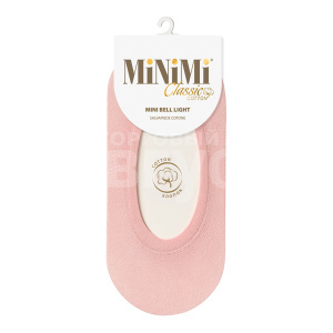 Носки-следки женские Minimi MINI BELL LIGHT, размер 39-41, светло-розовый