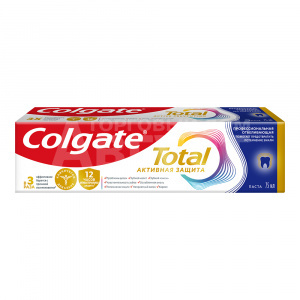 Зубная паста Colgate Total 12 Профессиональная, Отбеливающая, 75 мл