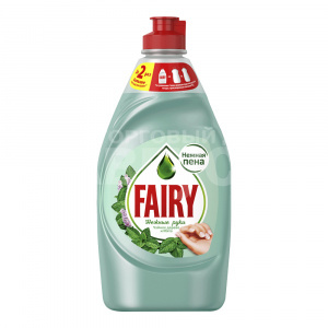Средство для мытья посуды Fairy чайное дерево и мята, 450 мл