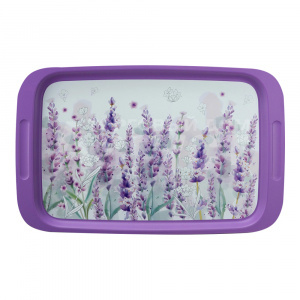 Поднос 431014400 малый Lavender 430*268*20 мм, пластик